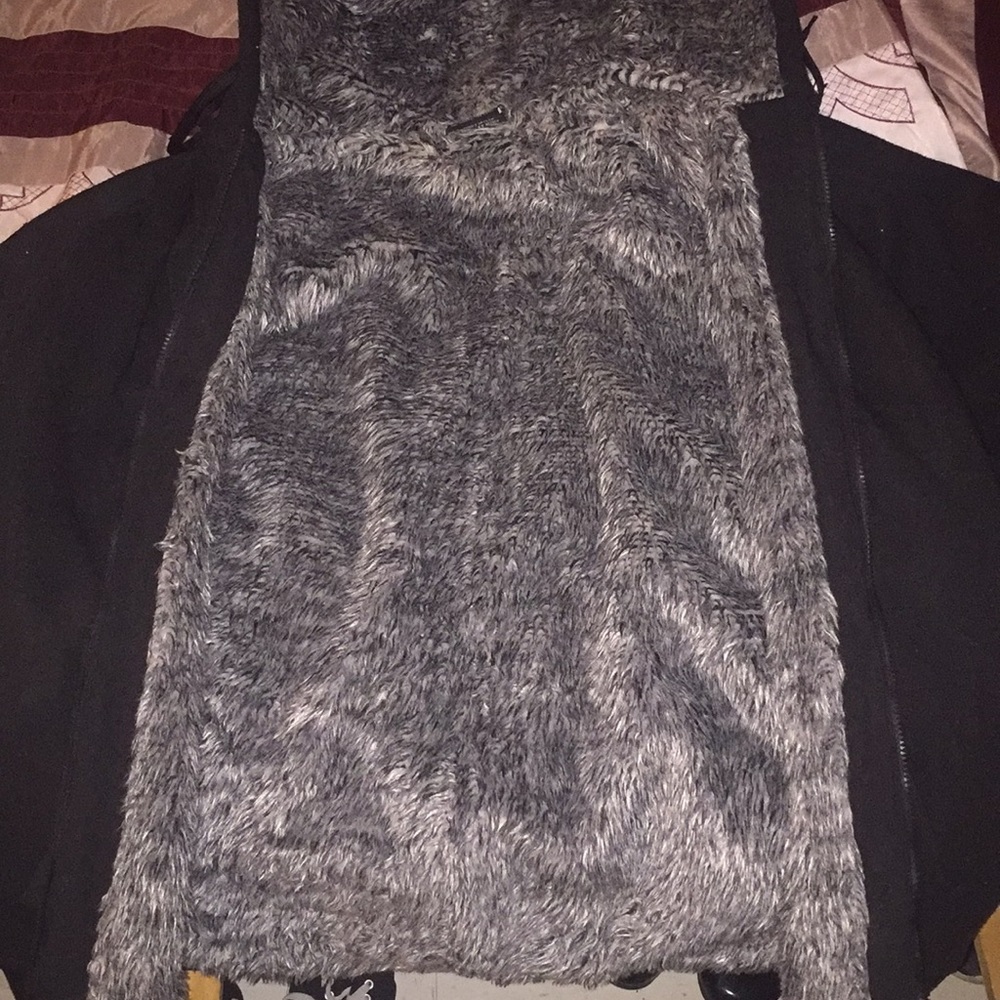 A winter jacket